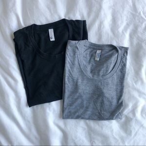 American Apparel basic tshirts